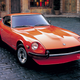 A 1970 240Z, complete with power bulge. Photo credit: Nissan